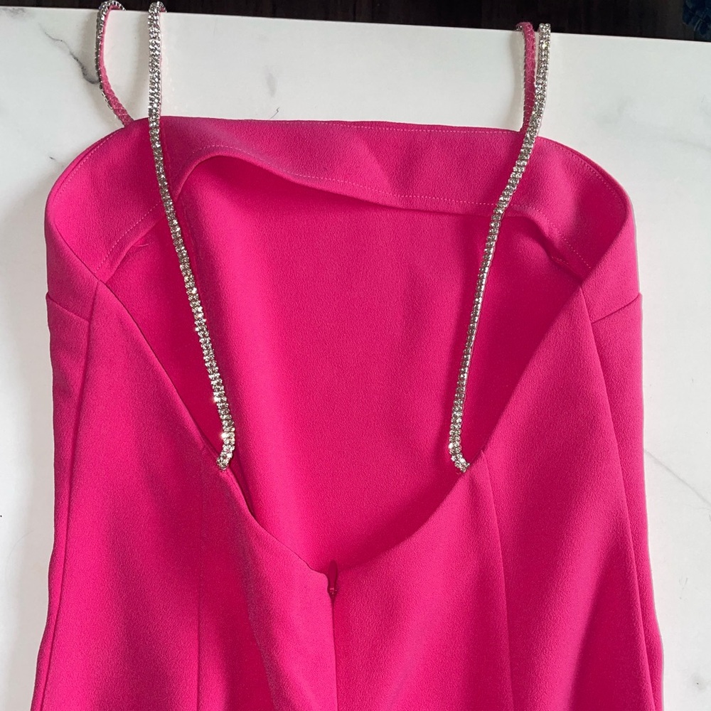 Revolve NBD Hollywood & Vine Mini Fuchsia Pink Embellished Dress - Picture 9 of 15